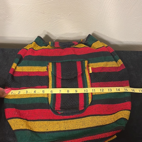 Back pack (Rasta colors) Lightweight - Picture 8 of 12